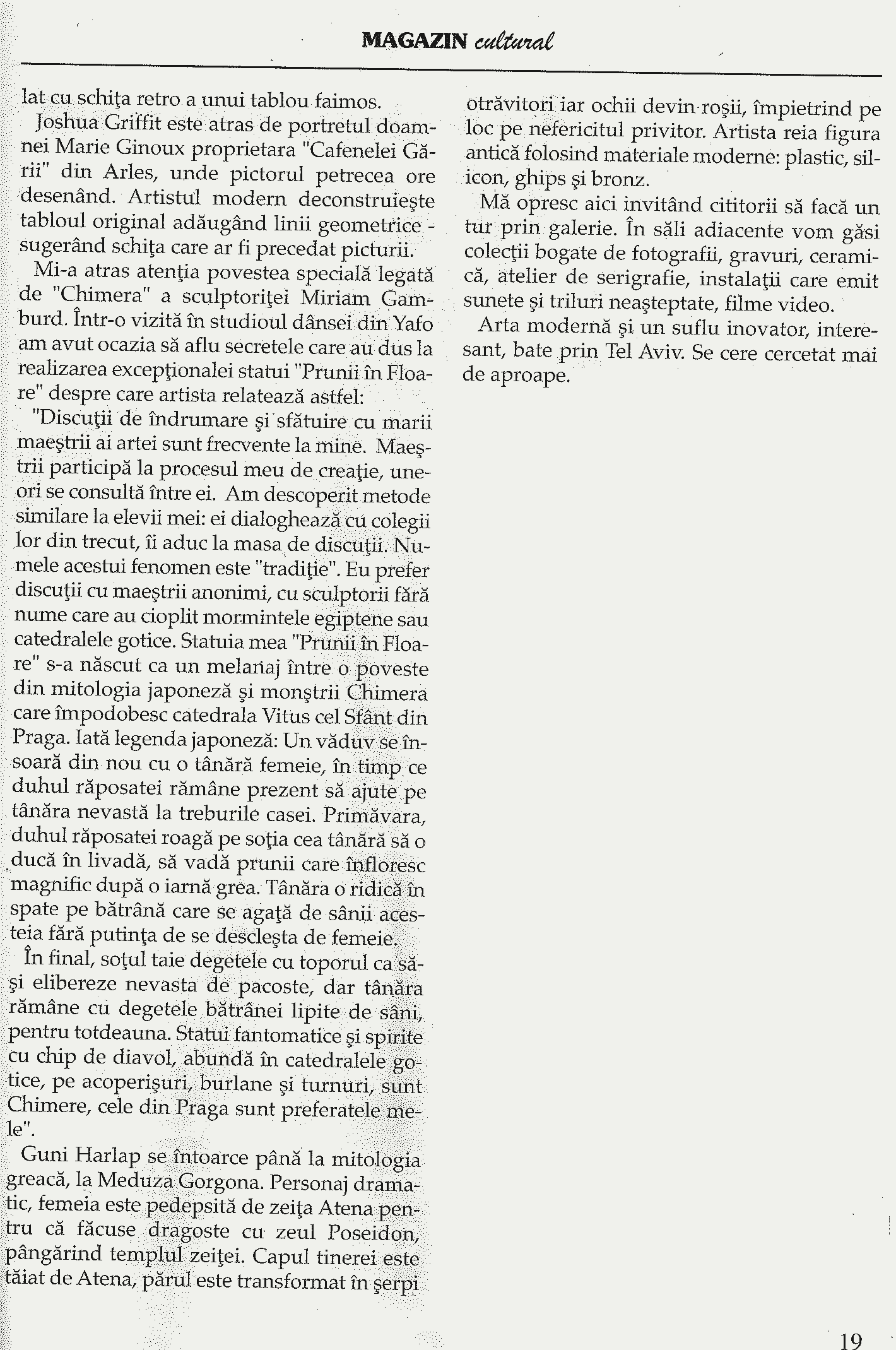 Adrian Grauenfels. Pe urmele lui.. From "Expres Magazin", 07.2017. In Romanian.